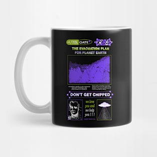 UFO Cult Propaganda - Universe People Mug